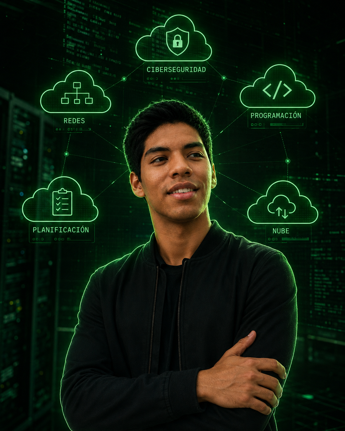 Servicios de tecnología, redes, nube y ciberseguridad